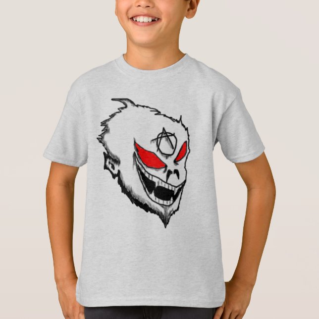 T-shirt SINGE rebelle d'enfant/anarchie (Devant)
