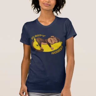 T-shirt Singe somnolent