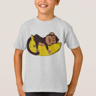 T-shirt Singe somnolent
