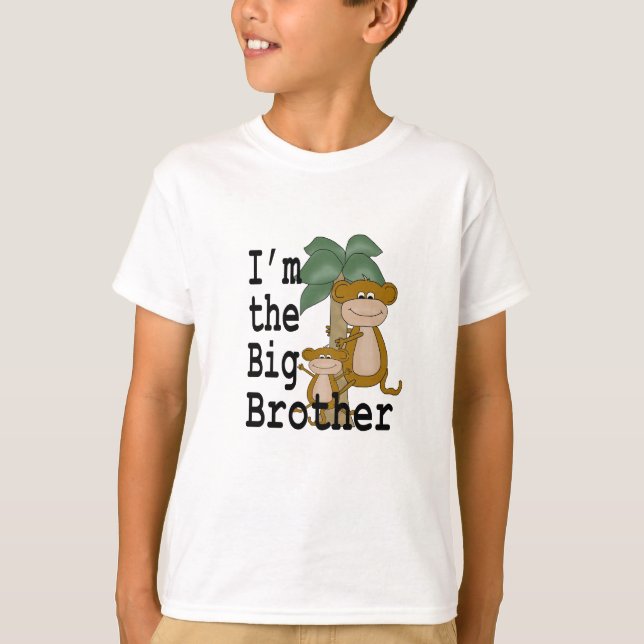 T-shirt Singes Big Brother (Devant)