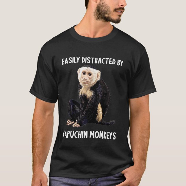 T-shirt Singes capucins Singe capucin 2 (Devant)