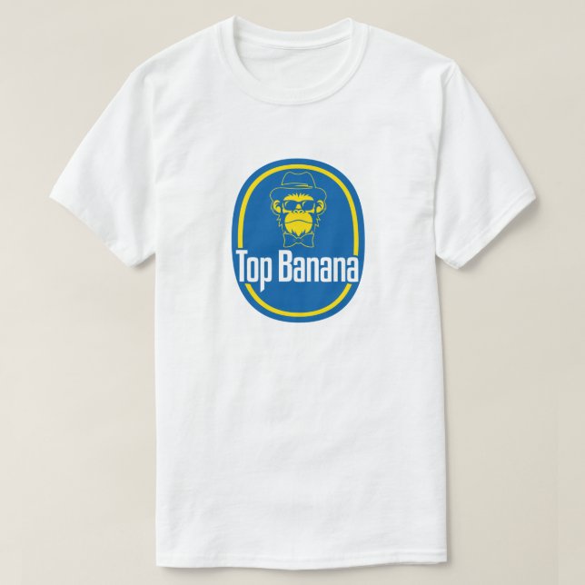 T-shirt Singes Cool Top Banana (Design devant)