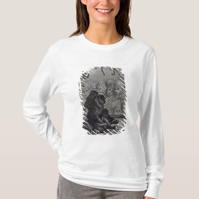T-shirt Singes de London (Devant)