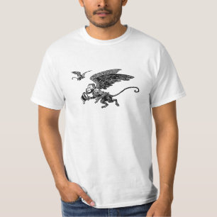 T-shirt singes de vol ! Chemise de singe de magicien d'Oz