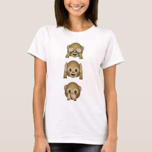 T-shirt Singes d'Emoji