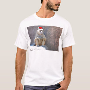 T-shirt Singes et babouins de Noël