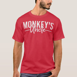 T-shirt Singes Oncle Funny Singes Amoureux des animaux - 1