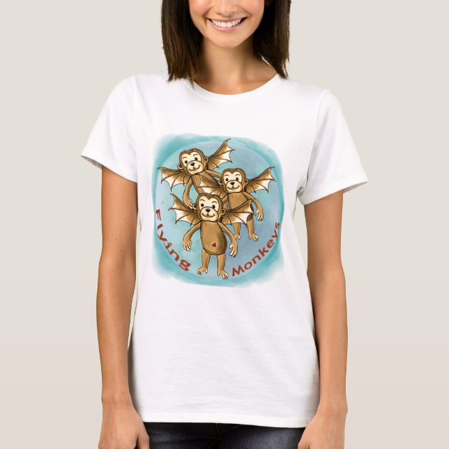 T-Shirt Singes Volants (Devant)