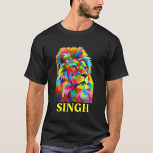 T-shirt Singh Lion Sher Punjabi Fier D'Être Un Sikh