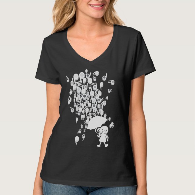T-shirt Singin' in the Rain (Devant)