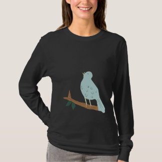T-shirt Singing Bird