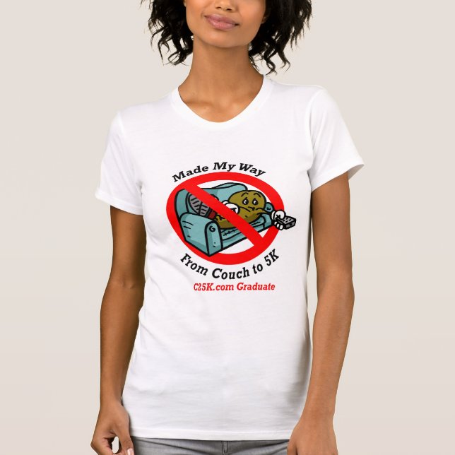 T-shirt Singulet micro de la fibre de la diplômée des (Devant)