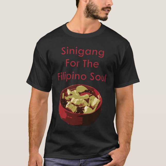 T-shirt Sinigang pour l'âme philippine (Devant)