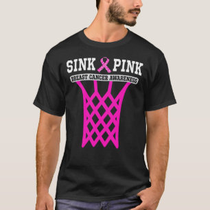T-shirt Sink rose cancer du sein Sensibilisation essentiel
