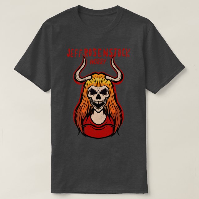 T-shirt S'inquiéter Jeff Rosenstock (Design devant)