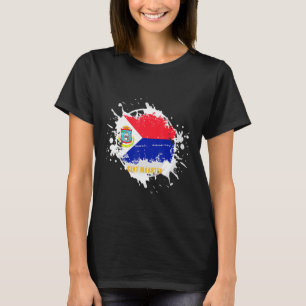 T-shirt Sint Maarten Splash