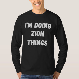 T-shirt Sion Je fais des choses de Sion