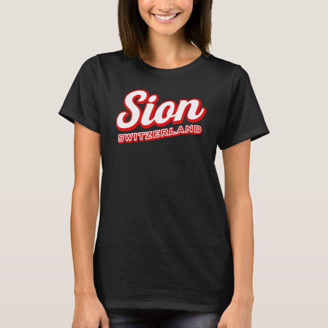 T-shirt Sion Suisse (Devant)