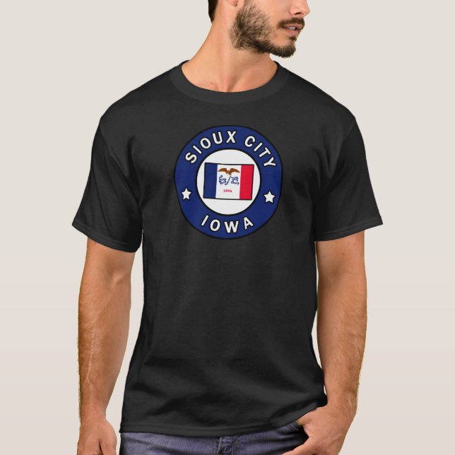T-shirt Sioux City Iowa (Devant)