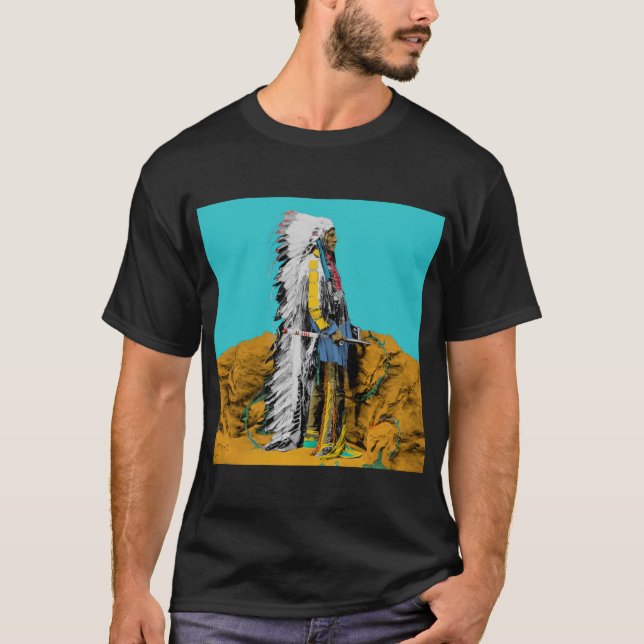 T-shirt Sioux Lakota d'Amérique (Devant)