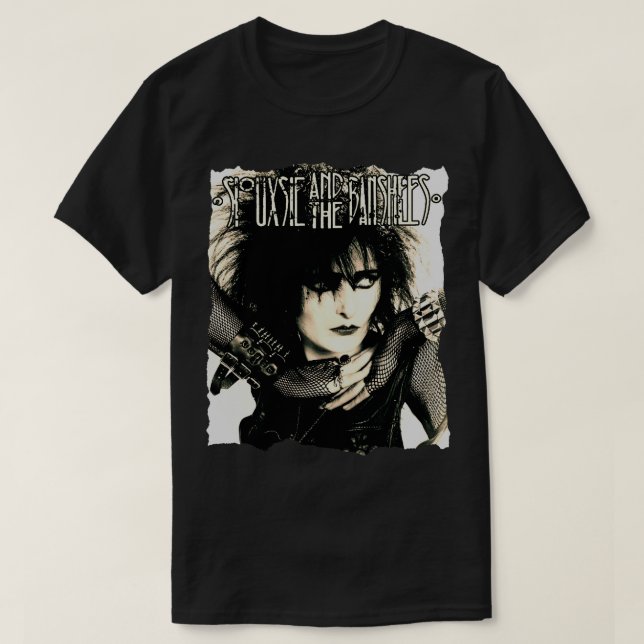 T-shirt Siouxsie des années 80 (Design devant)
