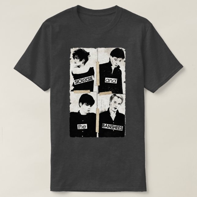 T-shirt Siouxsie Et Les Banshees (Design devant)