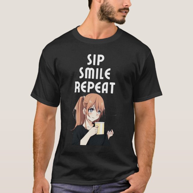 T-shirt Sip smile Repep.b (Devant)