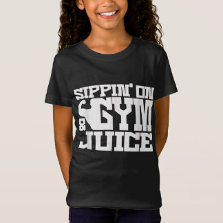 T-Shirt Sippin Sur Jus De Gym - Les Chemises D'Entraînemen