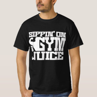 T-shirt Sippin Sur Jus De Gym - Les Chemises D'Entraînemen