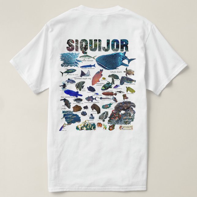 T-shirt Siquijor Underwater World (Design dos)