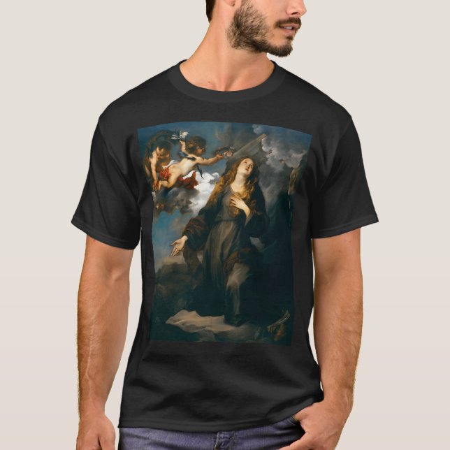 T-shirt Sir Anthony Van Dyck Saint Rosalie In (Devant)