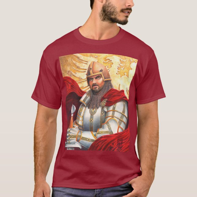 T-shirt Sir Gawain de Camelot (Devant)