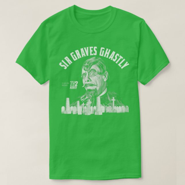T-shirt Sir Graves Ghastly (Design devant)