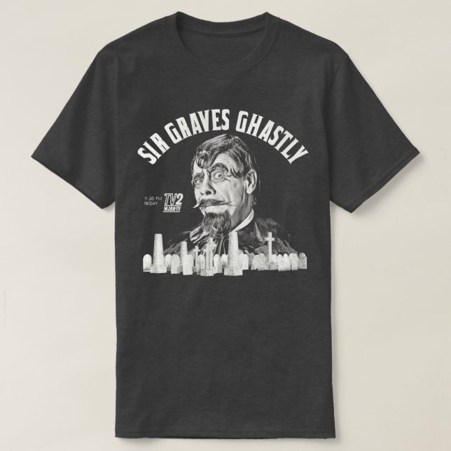 T-shirt Sir Graves Ghastly (Design devant)