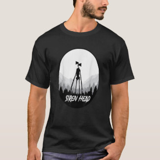 T-shirt Siren Head Sirenhead Creepypasta Horror Trick or T