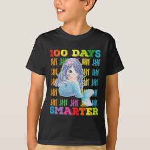 T-shirt Sirène 100 Jours Plus Intelligente 100e Jour D'éco