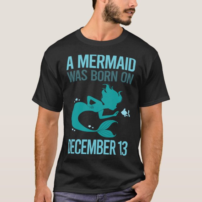 T-shirt Sirène - 13 décembre 13 (Devant)