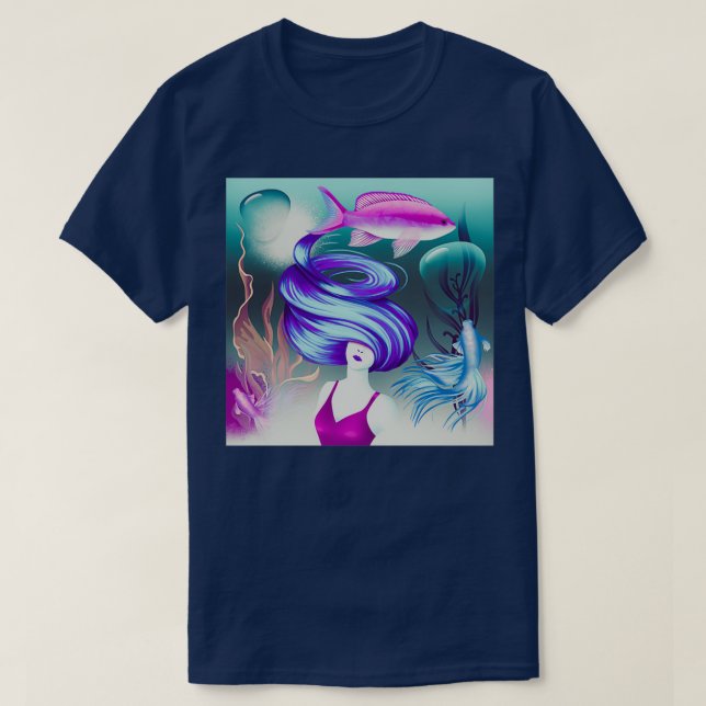 T-shirt Sirène 4 (Design devant)