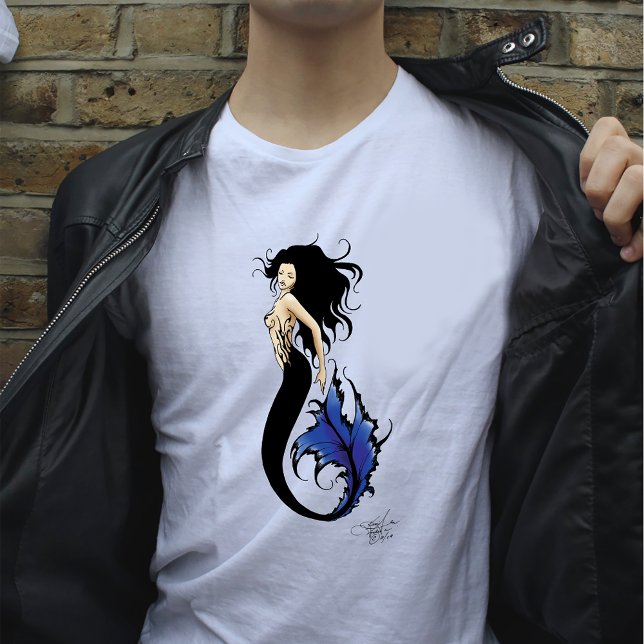 T-shirt Sirène bleu de la tribu (Créateur téléchargé)