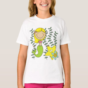 T-shirt Sirène blonde