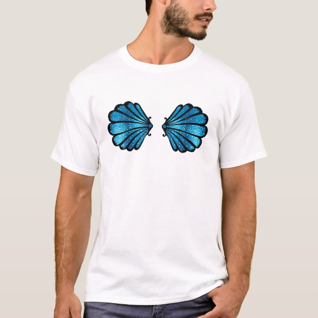 T-shirt Sirène, Coquillage, Mer, Shell, Bikini, Carnaval,  (Devant)
