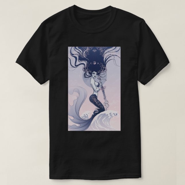 T-shirt Sirène d'alchimie (Design devant)