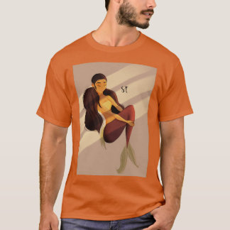 T-shirt Sirène de coucher de soleil 3