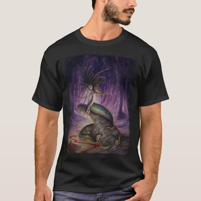 T-shirt Sirène de grotte (Devant)