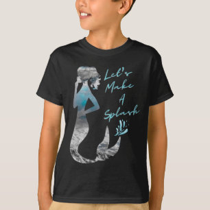T-shirt Sirène de l'océan Faisons des éclaboussures