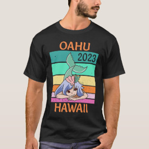 T-shirt Sirène de vacances Oahu 2023