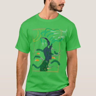 T-shirt Sirène d'eau Abstraite