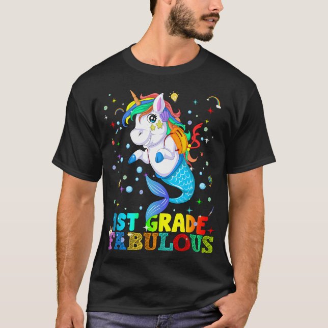 T-shirt Sirène fabuleuse de 1ère catégorie (Devant)