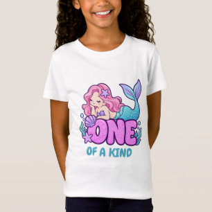 T-Shirt Sirène Fantaisiste Enfant Unique et Mignonne