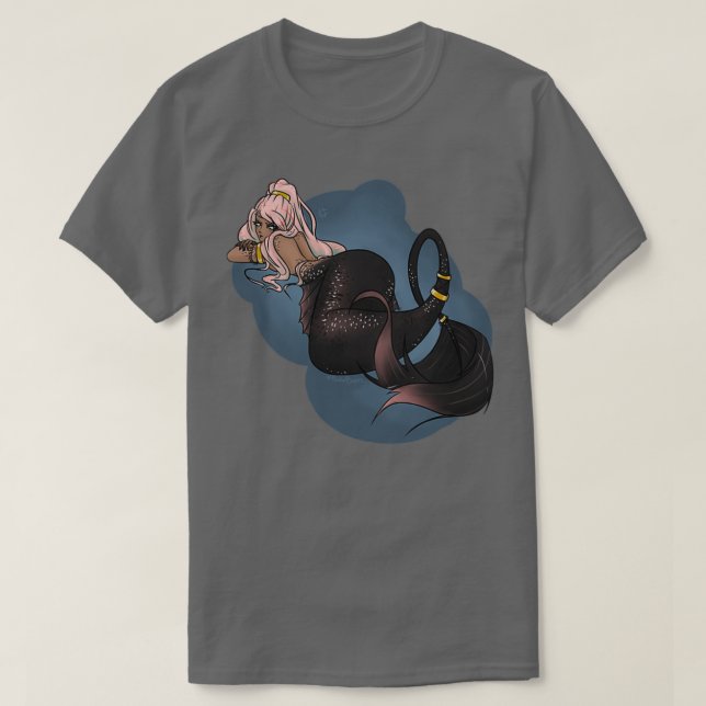 T-shirt Sirène foncée (Design devant)